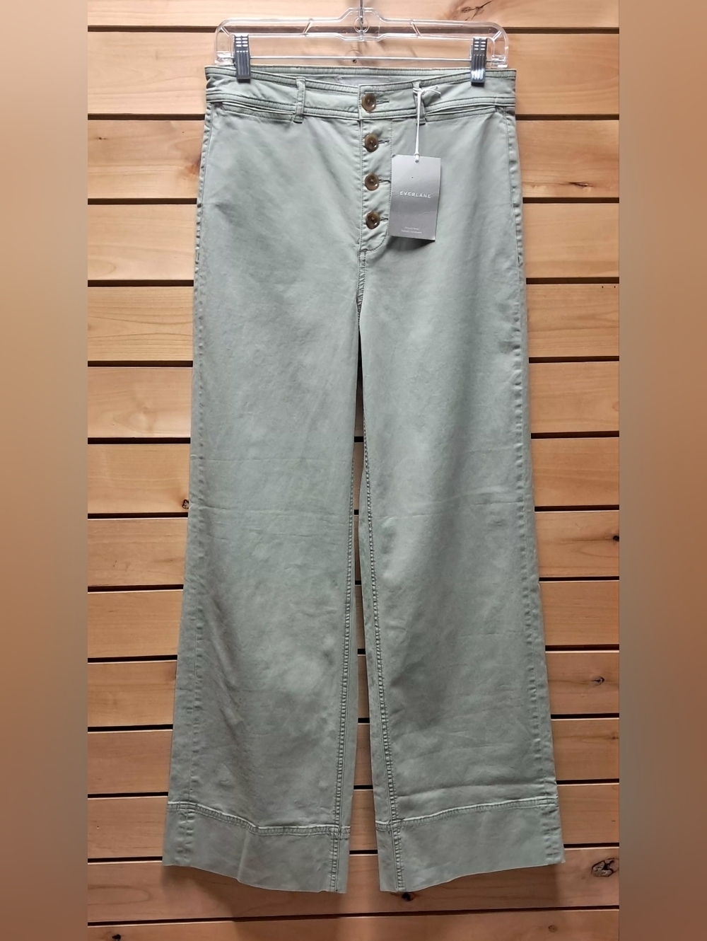 Everlane High-Rise Wide Leg Pants Size 6 NWT